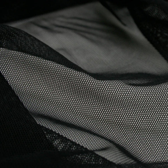 Power Mesh | Onyx - Fabric + Flow Textile Co.