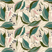 Rayon Challis | Flora + Fauna | Remnant - 3m Piece - Fabric + Flow Textile Co.