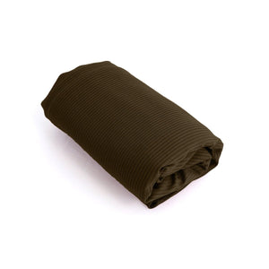 Ribbed Knit | Bamboo - Brown - Fabric + Flow Textile Co.