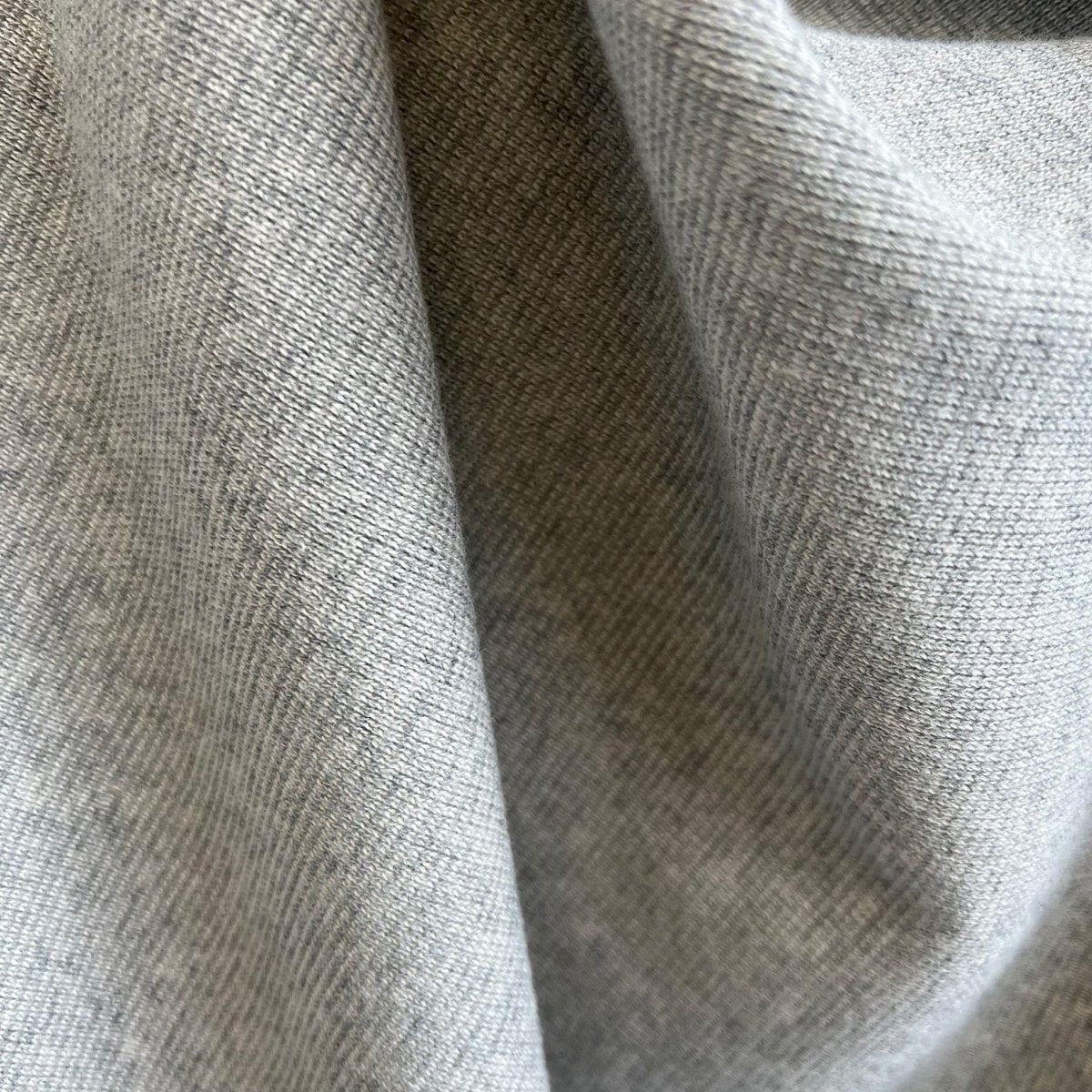 Ribbed Knit | Cotton - Heather Grey
