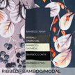 Ribbed | Navy Border R7 - 11 - Fabric + Flow Textile Co.