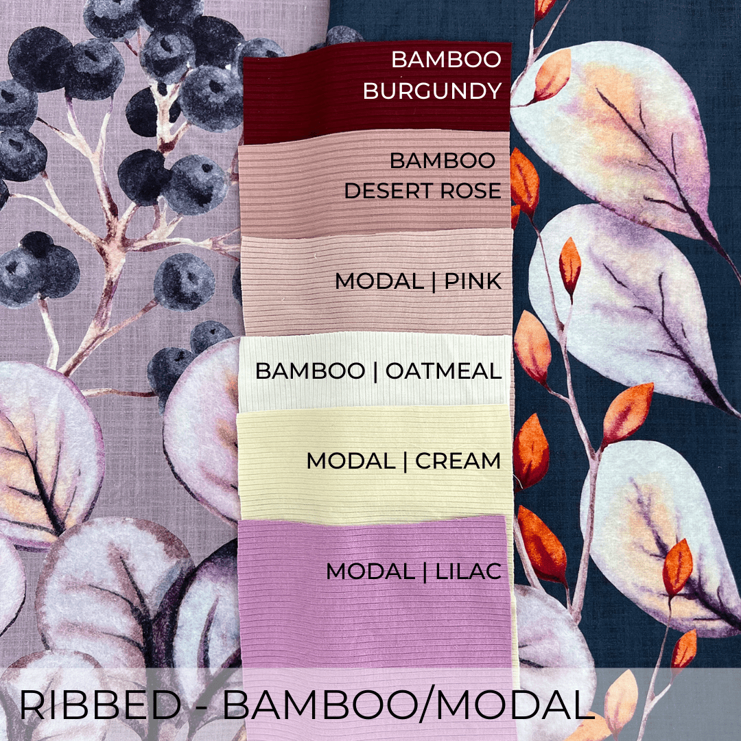 Ribbed | Navy Border R7 - 11 - Fabric + Flow Textile Co.