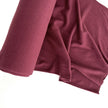 Ribbing Tubular | Bamboo - Burgundy - Fabric + Flow Textile Co.