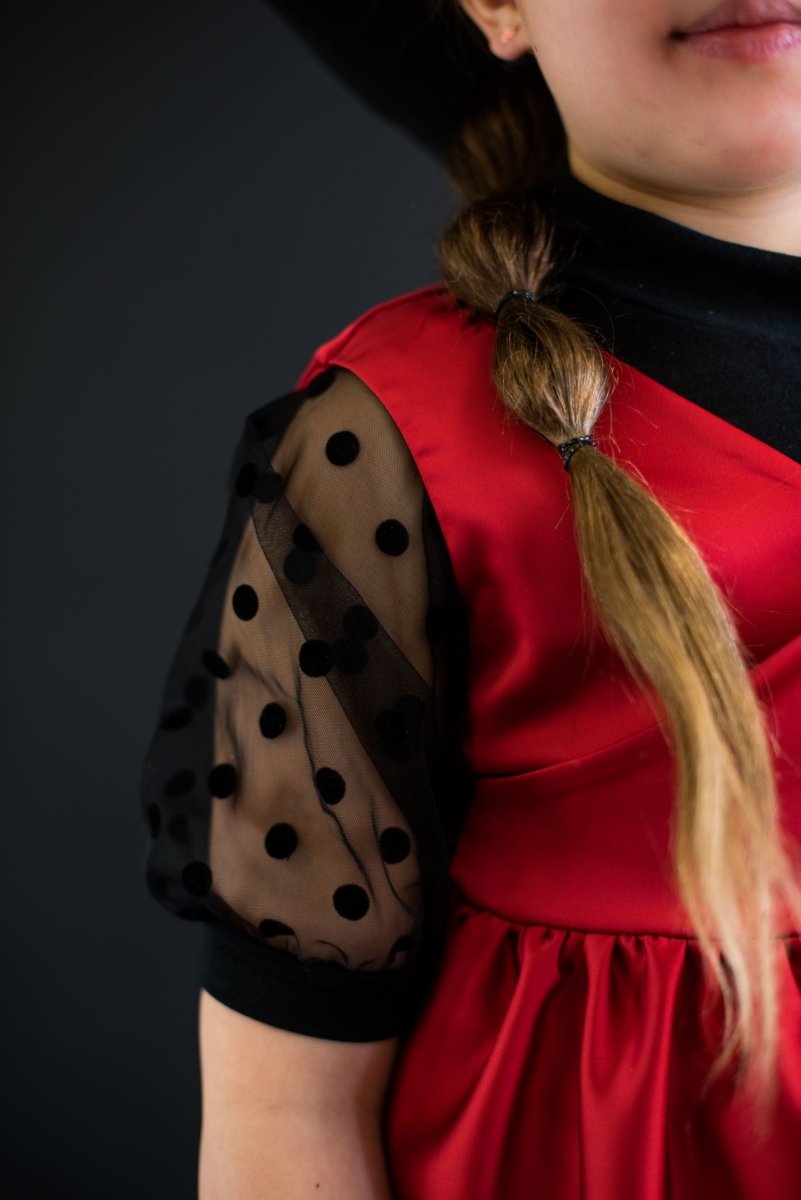 Sheer | Black Dot - Fabric + Flow Textile Co.