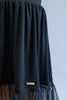Sheer | Black Stripes - Fabric + Flow Textile Co.