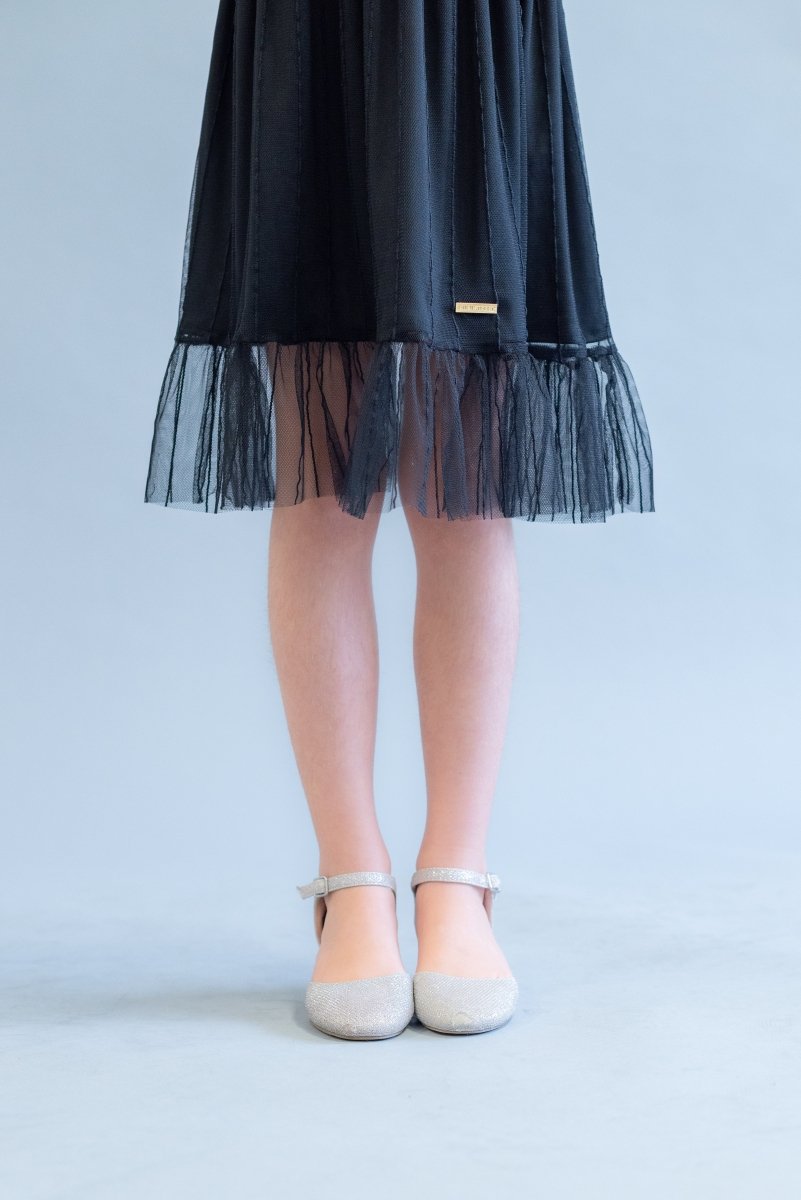 Sheer | Black Stripes - Fabric + Flow Textile Co.