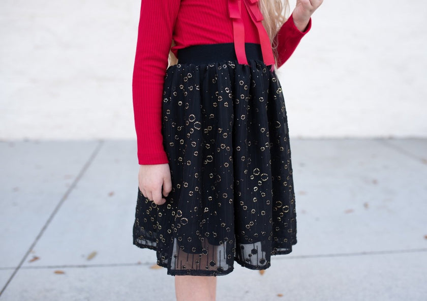 Sheer | Gold Flecks - Fabric + Flow Textile Co.