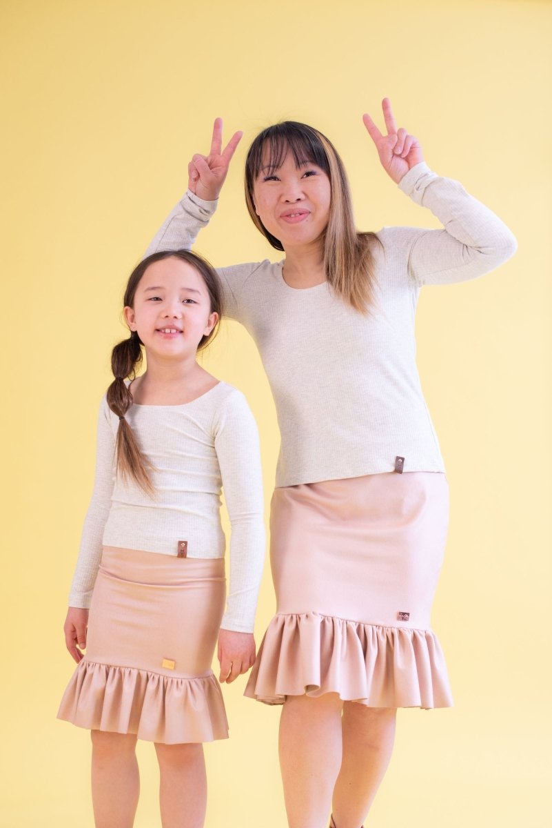 Sueded Faux Leather | Black - Fabric + Flow Textile Co.