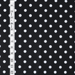 Swim Basic Dots | Black Polka Dots - Fabric + Flow Textile Co.
