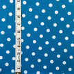 Swim Basic Dots | Blue Polka Dots - Fabric + Flow Textile Co.