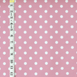 Swim Basic Dots | Peony Pink - Fabric + Flow Textile Co.