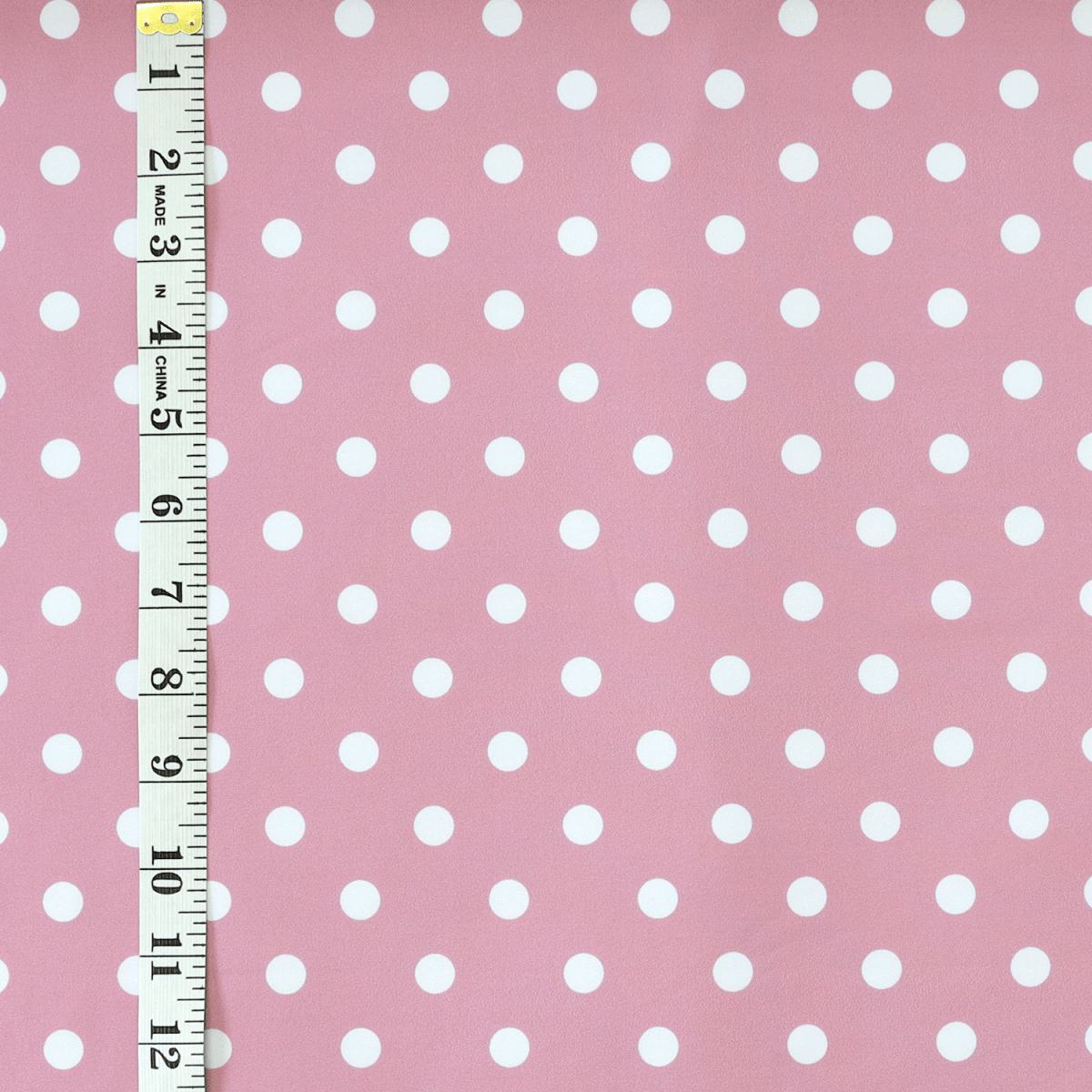 Swim Basic Dots | Peony Pink - Fabric + Flow Textile Co.