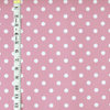 Swim Basic Dots | Peony Pink - Fabric + Flow Textile Co.