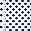 Swim Basic Dots | White Polka Dot - Fabric + Flow Textile Co.