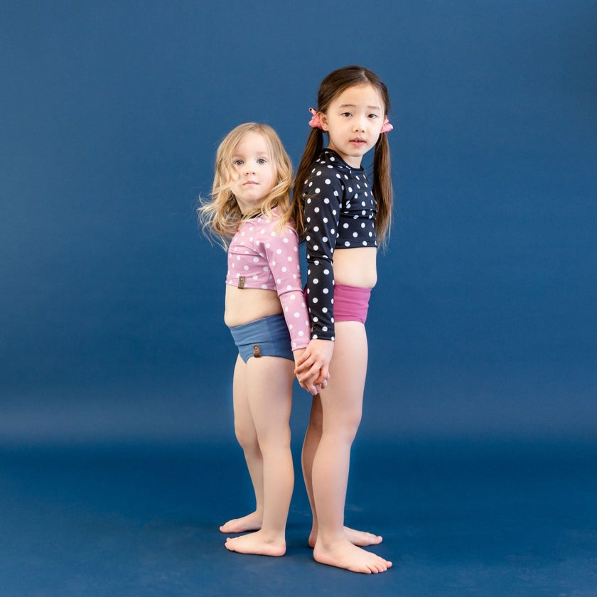 Swim Basic Rib | Arctic Blue - Fabric + Flow Textile Co.