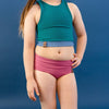Swim Basic Rib | Peacock Blue - Fabric + Flow Textile Co.