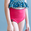 Swim Basic Solid | Electric Coral - Fabric + Flow Textile Co.