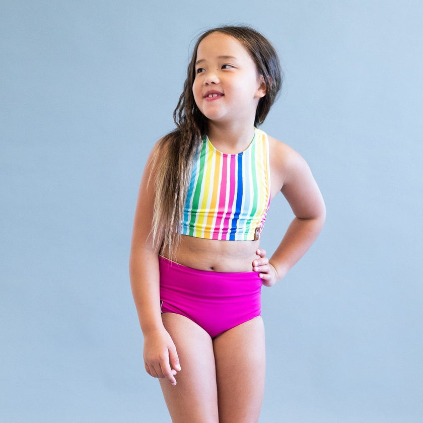 Swim Basic Solid | Hot Pink - Fabric + Flow Textile Co.