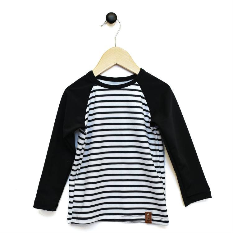 Swim Basic Solid | Jet Black - Fabric + Flow Textile Co.