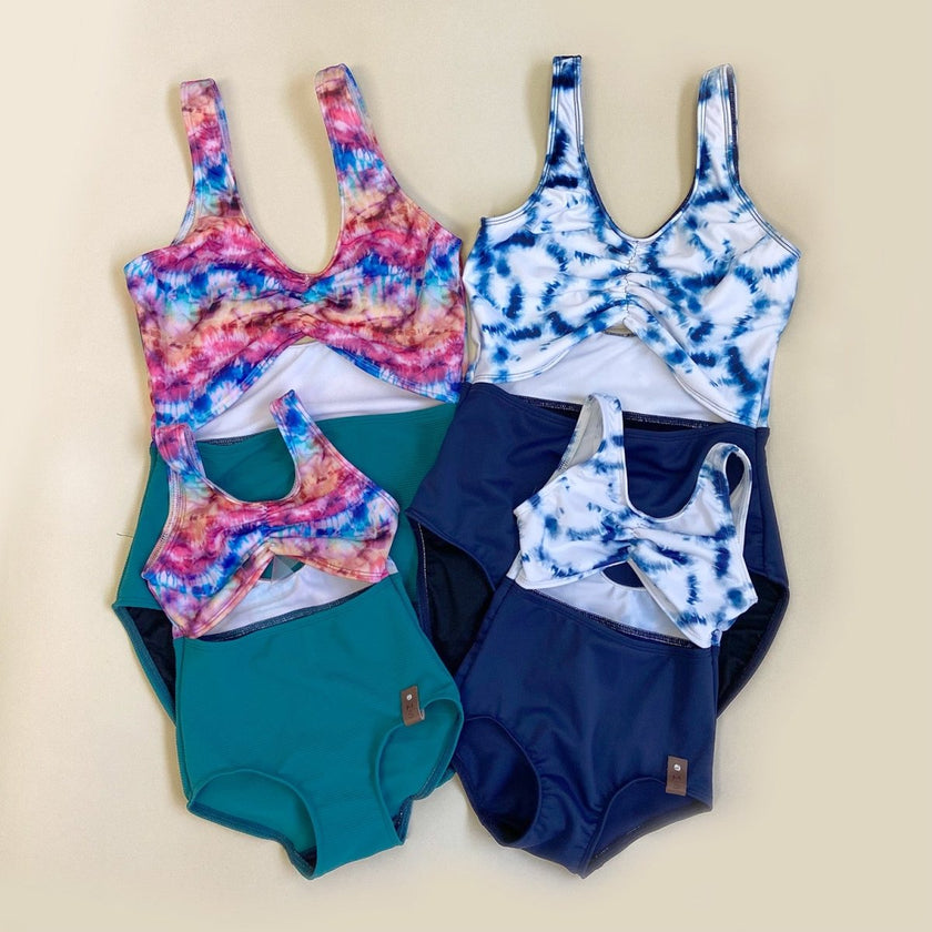 Swim Basic Solid | Navy - Fabric + Flow Textile Co.