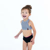 Swim Basic Stripes | 5mm Black Stripe - Fabric + Flow Textile Co.