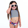 Swim Basic Stripes | 5mm Black Stripe - Fabric + Flow Textile Co.