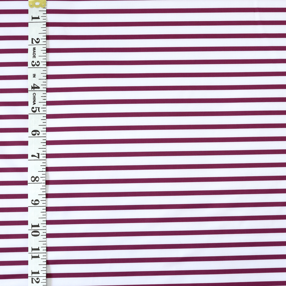 Swim Basic Stripes | Berry Stripe - Fabric + Flow Textile Co.