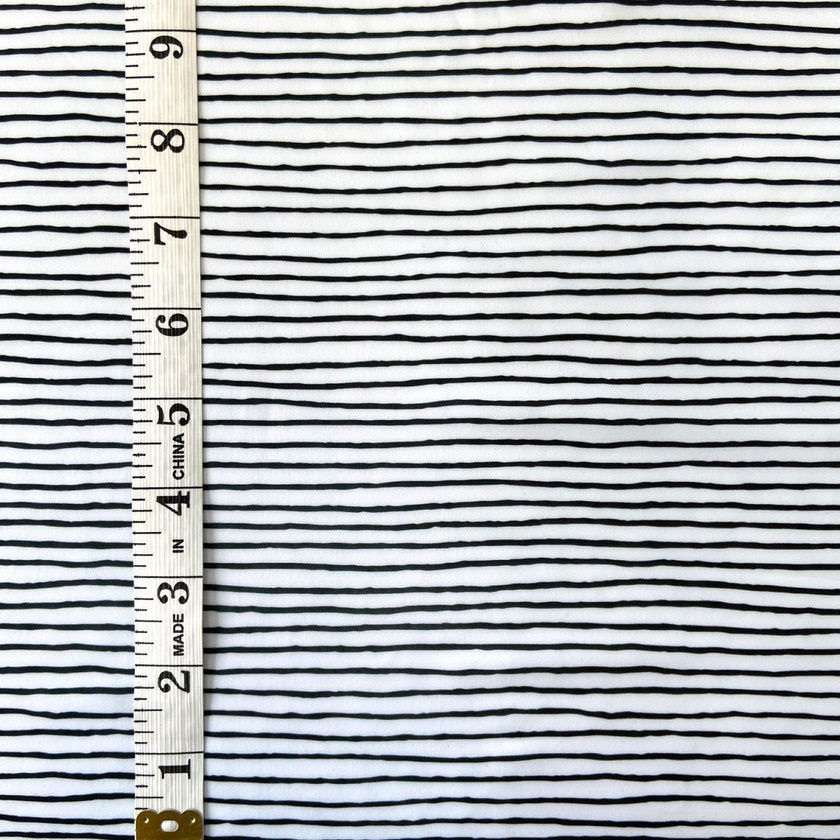 Swim Basic Stripes | Micro Stripe - Fabric + Flow Textile Co.
