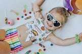 Swim Basic Stripes | Rainbow Stripe - Fabric + Flow Textile Co.