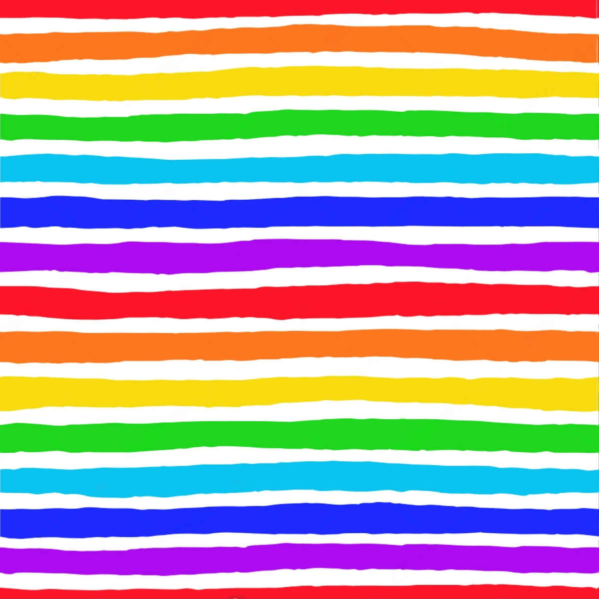 Swim Basic Stripes | Rainbow Stripe - Fabric + Flow Textile Co.