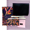 Swim Kit | Royal Botanical + Berry Stripe - Fabric + Flow Textile Co.
