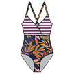 Swim Kit | Royal Botanical + Berry Stripe - Fabric + Flow Textile Co.