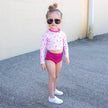 Swim Kit | Sprinkle + Hot Pink - Fabric + Flow Textile Co.