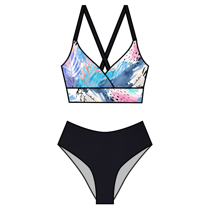 Swim Print | Breezy Isle - Fabric + Flow Textile Co.