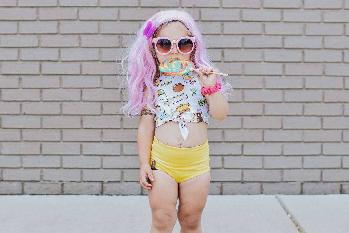 Swim Print | Candy Land - Fabric + Flow Textile Co.
