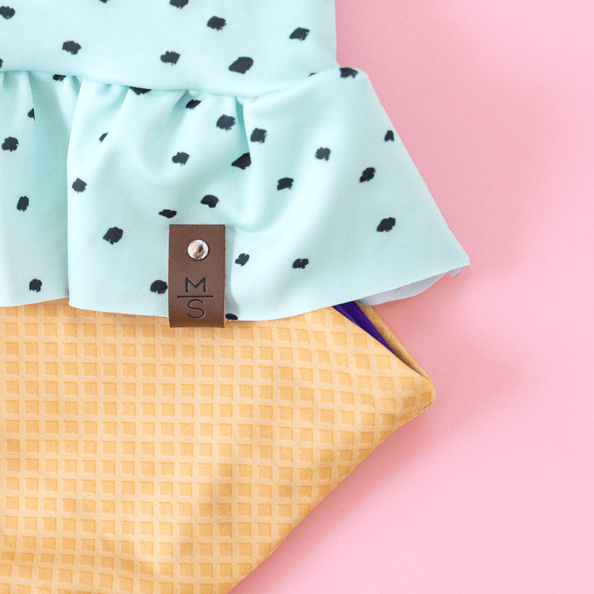 Swim Print | Mint Chip - Fabric + Flow Textile Co.