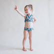 Swim Print | Pink Palms - Fabric + Flow Textile Co.