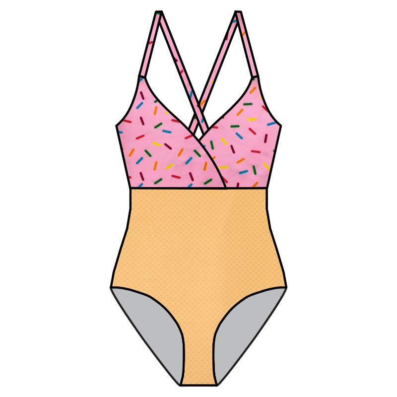 Swim Print | Sprinkles - Fabric + Flow Textile Co.