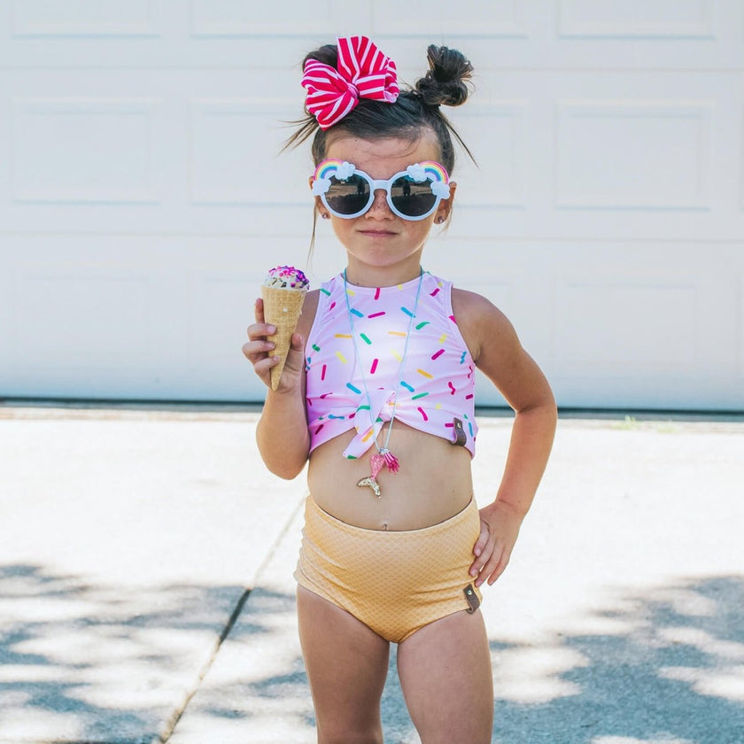 Swim Print | Sprinkles - Fabric + Flow Textile Co.