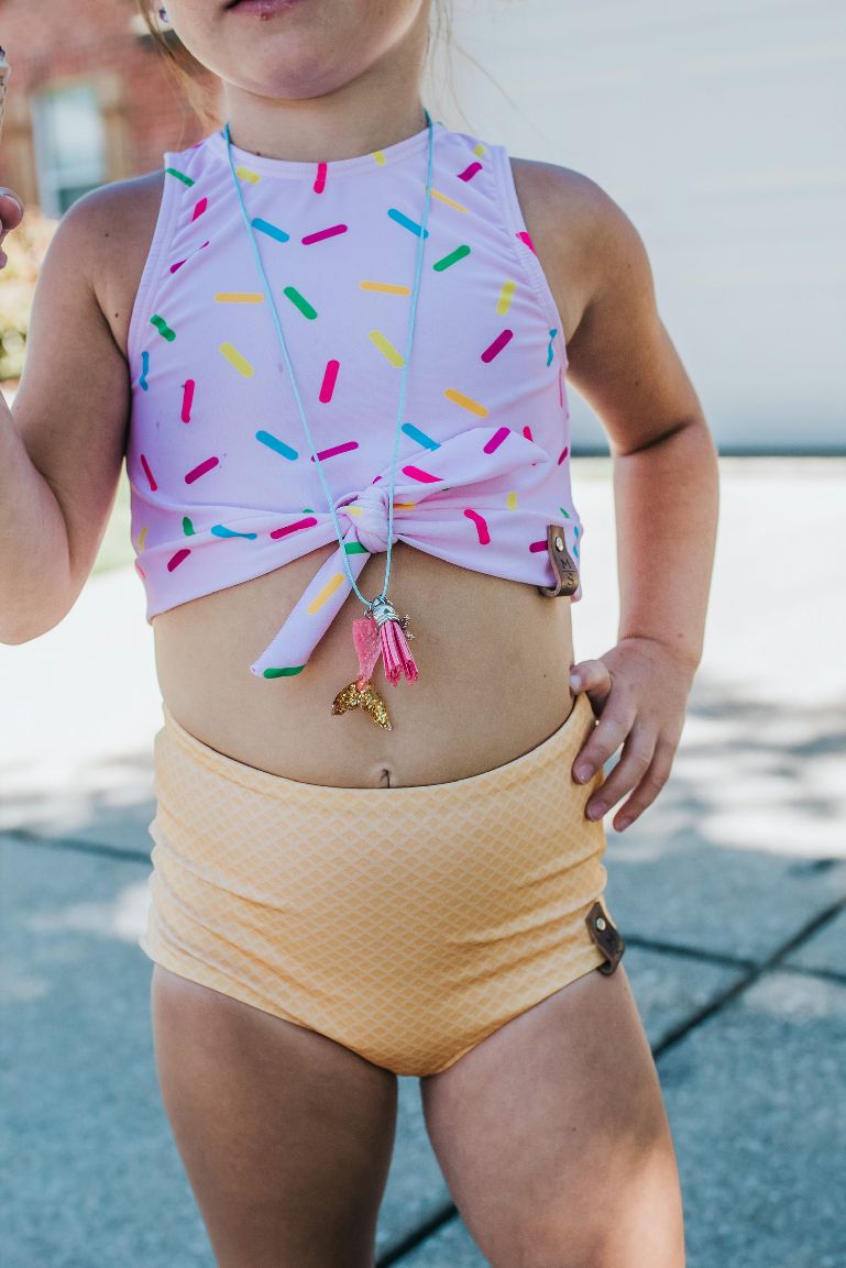 Swim Print | Waffle - Fabric + Flow Textile Co.