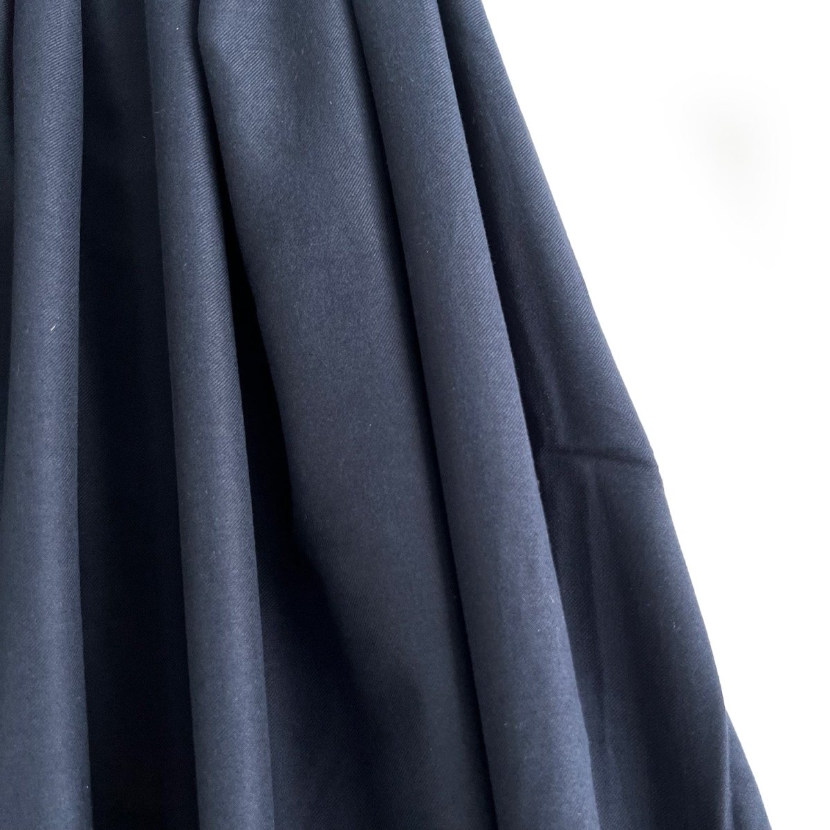 Twill Brushed | Tencel + Cotton - Navy - Fabric + Flow Textile Co.