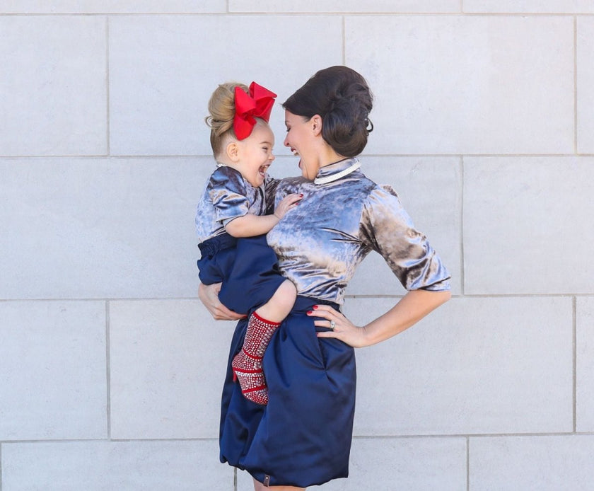 Velvet Crushed | Silver - Fabric + Flow Textile Co.