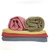 Woven | Viscose + Linen - Rust - Fabric + Flow Textile Co.