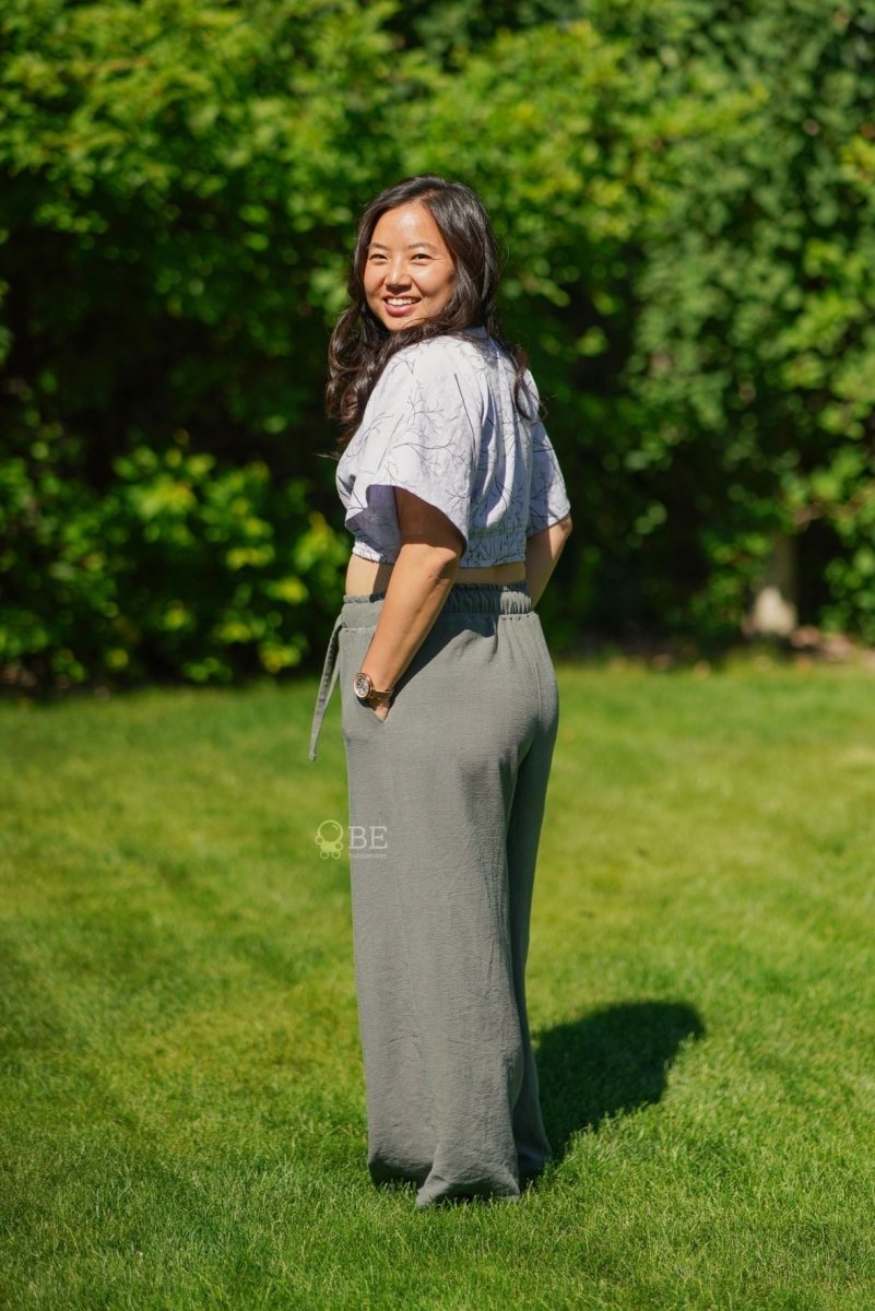 Woven | Viscose + Linen - Sage - Fabric + Flow Textile Co.