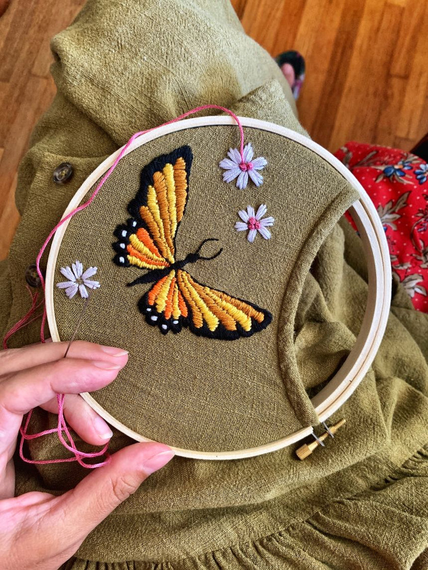 Woven | Viscose + Linen - Seaweed - Fabric + Flow Textile Co.