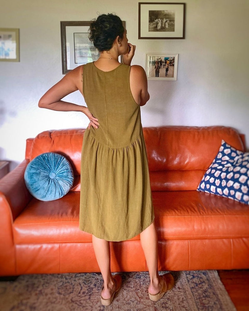 Woven | Viscose + Linen - Seaweed - Fabric + Flow Textile Co.